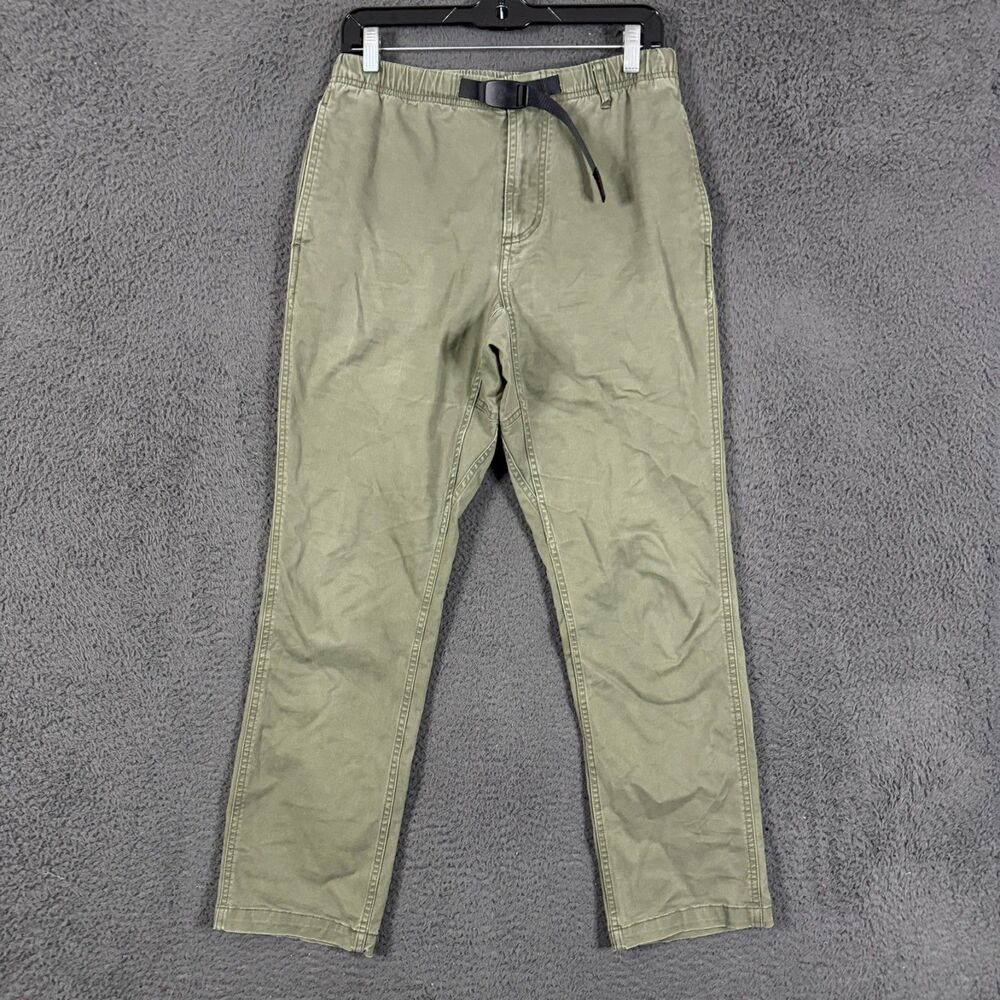 Gramicci Climbing Pants Mens Small (Fits 28x29) Green NN Just Cut Belted